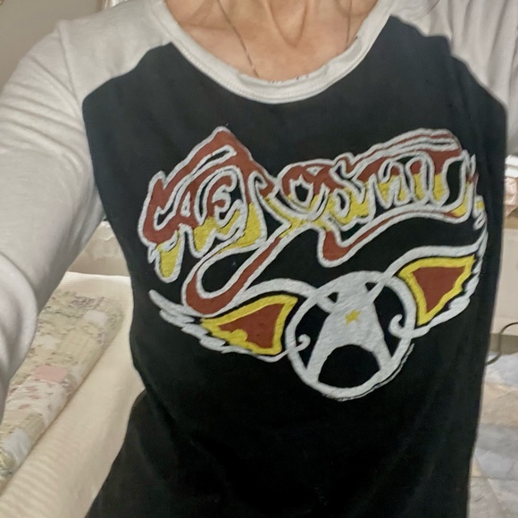 SOUL CYCLE VINTAGE BAND TEE AEROSMITH BY SOUL CYCLE 100% SOFT WASH COTTON - Picture 5 of 11